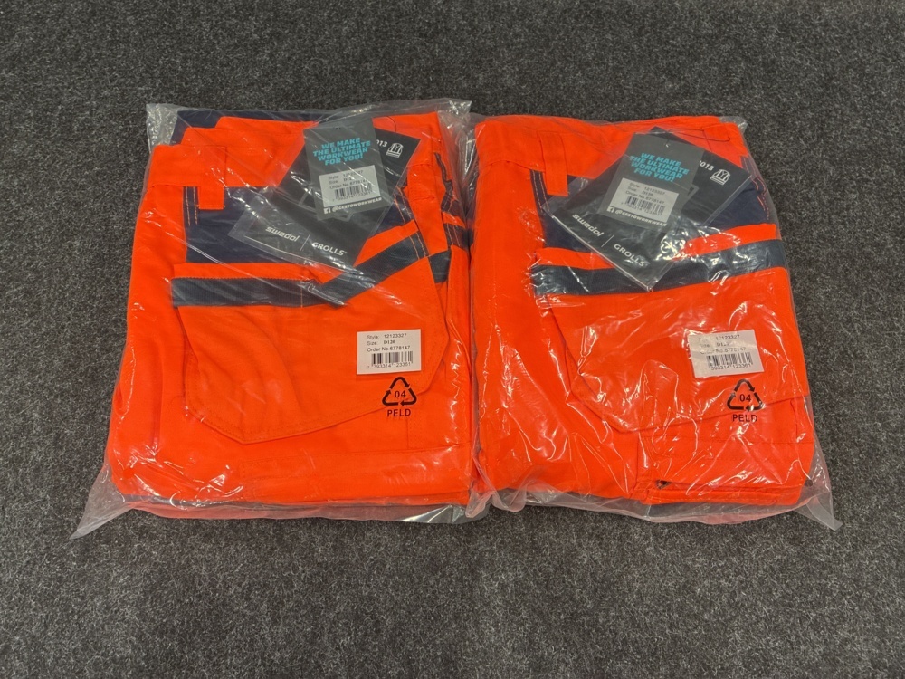 1569547-2 2 st Hantverksbyxor Gesto HIVIS Klass 2, Strl D120