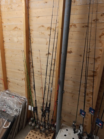 1485520-13 Fishing rods 28 pcs - Abu Garcia, Okuma, etc