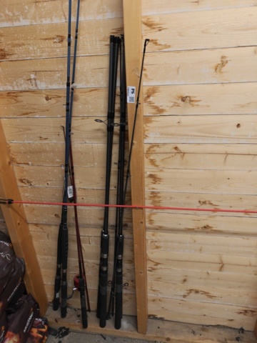 1485522-2 Fishing rods trolling rod 5 pcs - BFT and DAM