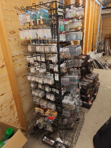 1485524-2 Collection of various fishing lures and fishing accessories