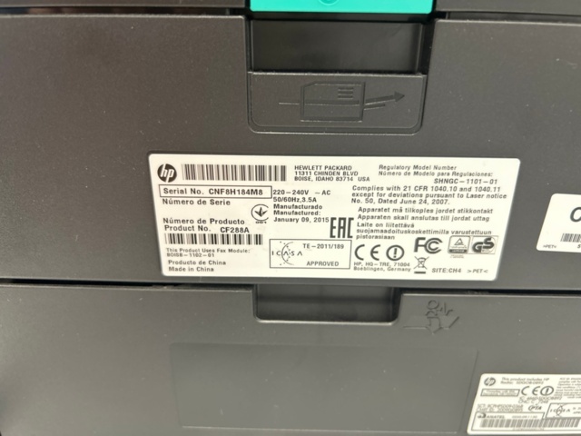 1545968-8 Printer 2 pcs - HP Color LaserJet Enterprise MFP M480 / HP LaserJet Pro 400 MFP M425dw