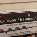 1485529-3 Ice auger with hand crank - Hurricane X58 150mm