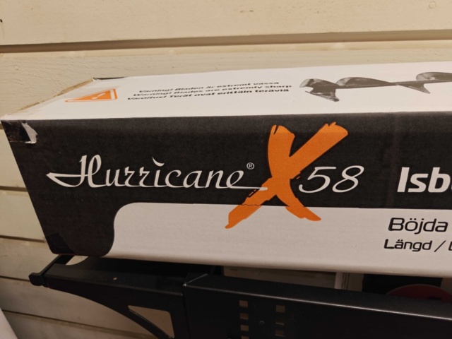 1485530-2 Ice drill - Hurricane X58