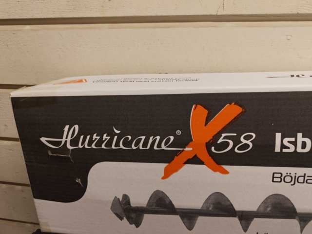 1485531-2 Ice auger with hand crank - Hurricane X58 150mm