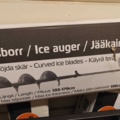 1485531-3 Ice auger with hand crank - Hurricane X58 150mm