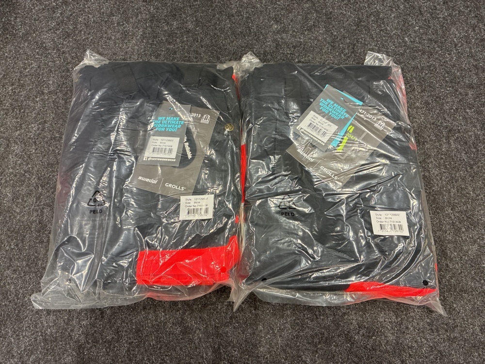 1569552-2 2 pcs Craftsman Trousers Gesto Stretch Class 1, Size D116