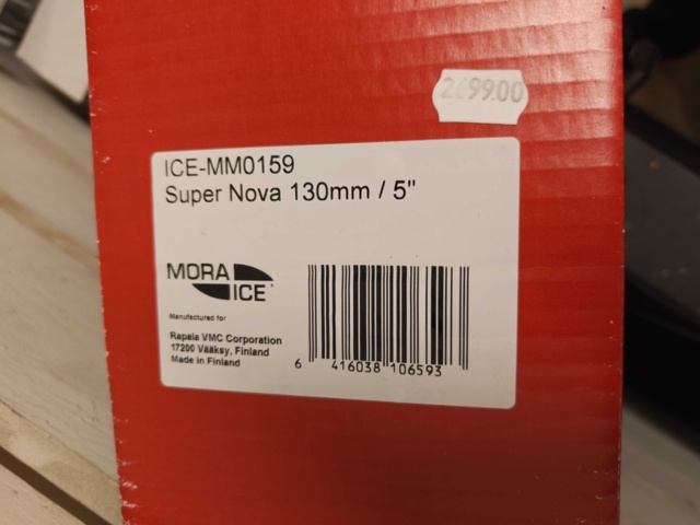 1485532-5 Ice auger with hand crank - Mora Ice Super Nova 130 mm / 5"