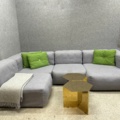 1545969-1 Modular sofa with 2 coffee tables - HAY Mags Soft