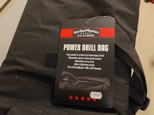 1485540-3 Transportväska för isborr - StrikeMaster Power Drill Bag