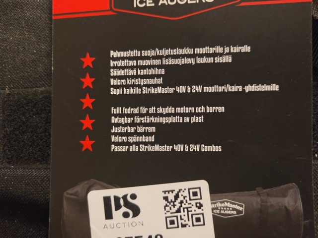 1485540-4 Transportväska för isborr - StrikeMaster Power Drill Bag