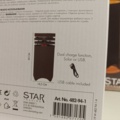 1485543-6 Solar cell lighting 3 pcs - Star Trading Marron