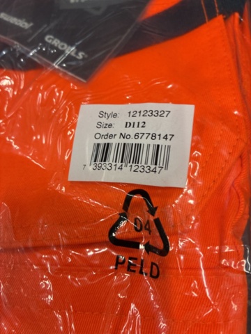 1569587-3 2 pcs Craftsman trousers Gesto HIVIS Class 2, Size D112