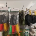 1485557-24 Parti med diverse trädgårdstillbehör, cyckeltillbehör, camping m.m.