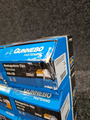 1569661-5 16 st Förpackningar Montageskruv, Gunnebo