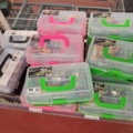 1485561-1 Fishing boxes with contents 13pcs
