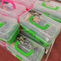 1485561-2 Fishing boxes with contents 13pcs