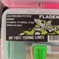 1485561-5 Fishing boxes with contents 13pcs