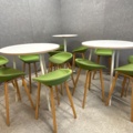 1545970-1 Collection of bar tables and bar stools - HAY and IKEA