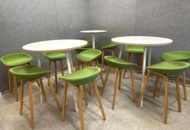 1545970 Collection of bar tables and bar stools - HAY and IKEA