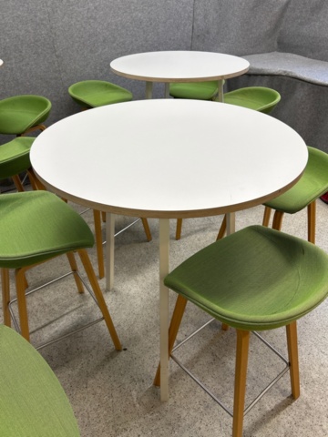 1545970-6 Collection of bar tables and bar stools - HAY and IKEA