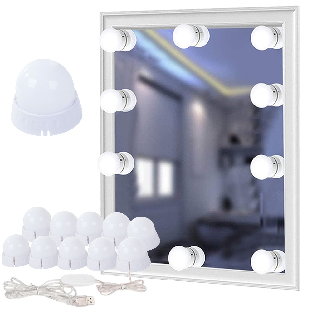 1536984-1 Vanity Light, 5-Pack With 10 LED Bulbs