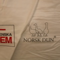 1515166-3 2 st kuddar Norsk Dun. Medium.