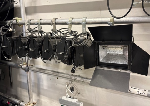 Asymmetric flood light 500W - 7 pcs