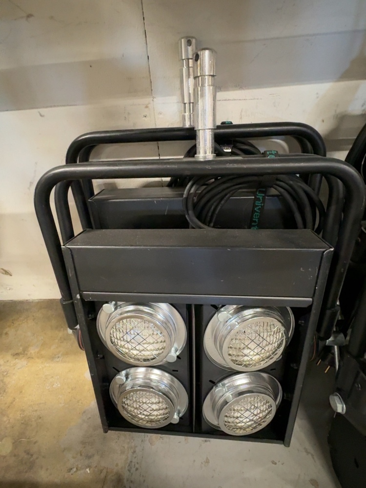 1535922-2 Blinder 4-lights Prolite svart - 4st