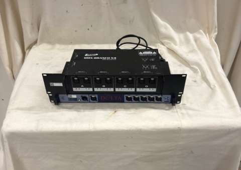 LSC DMX-split &amp; Elation DMX-branch X4 DMX-split