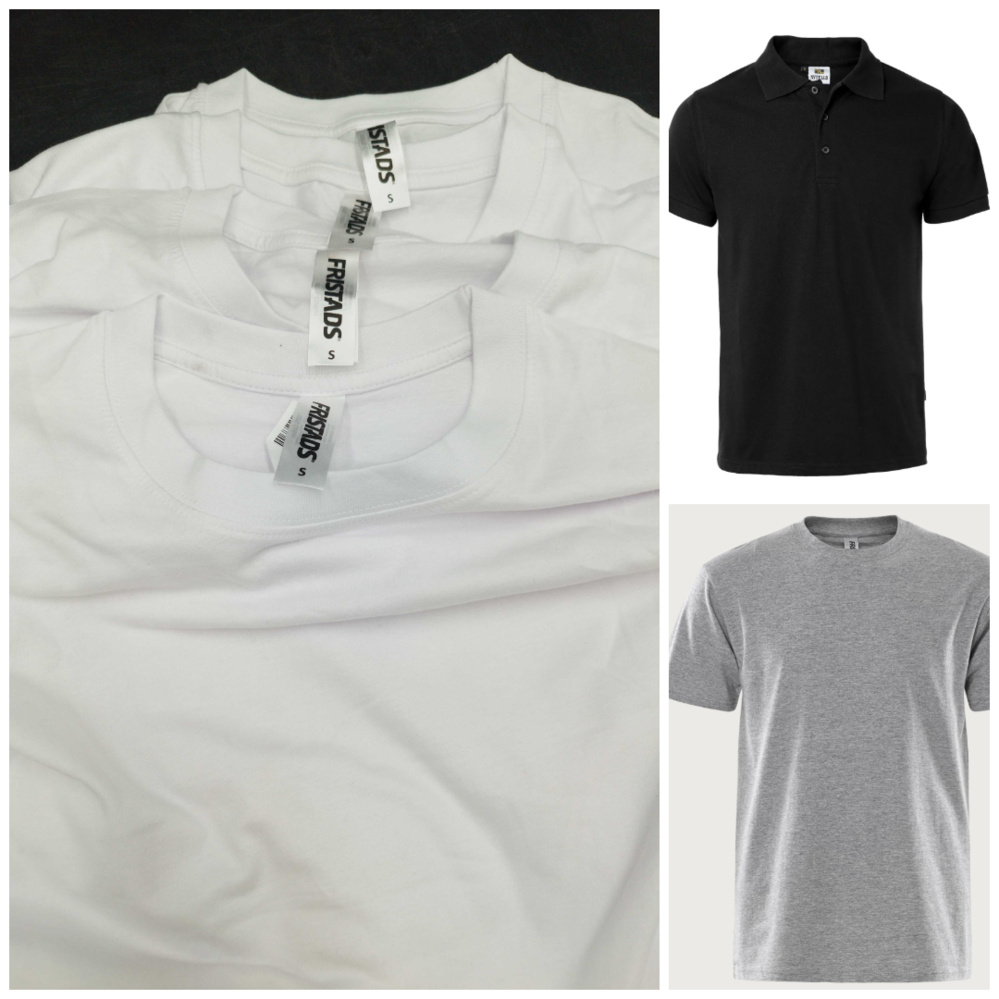 1569911-2 T-shirts, polo shirts, rain jackets - Fristads/Nytello, mixed sizes