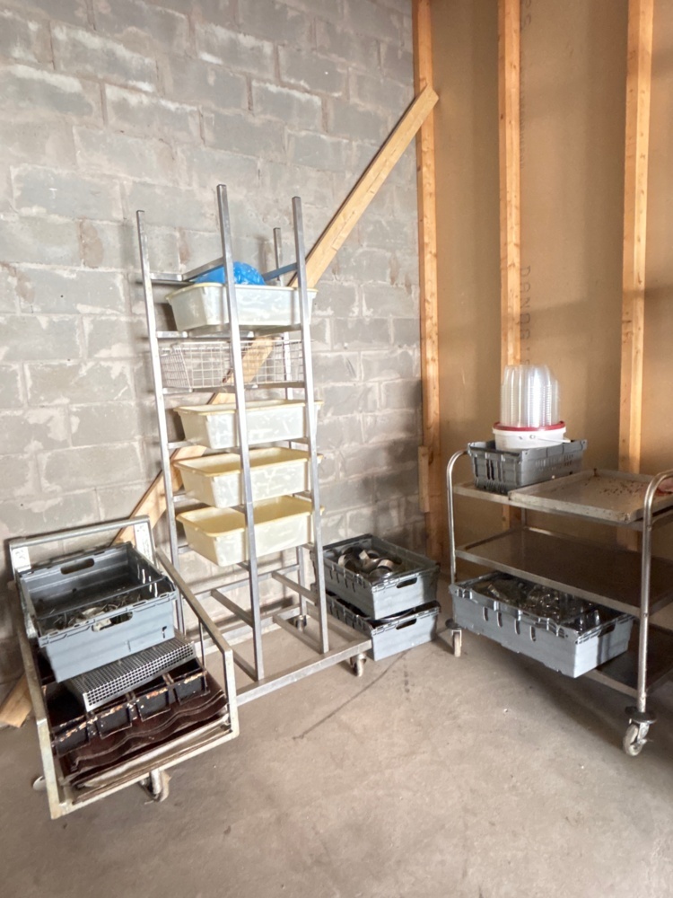 1531313-1 Bakery and kitchen equipment - Carts, baking sheets, stop rings, etc.