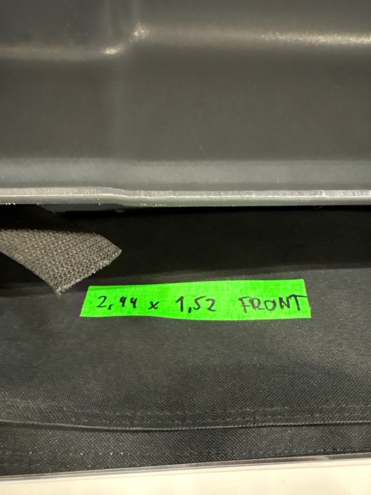 1535959-2 Projection screen Draper FocalPoint 16:10 - 244x152
