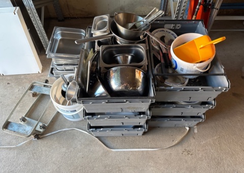 Various restaurant and kitchen equipment