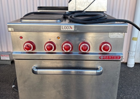 Stove with oven - Berto's E9PQ4+FE1