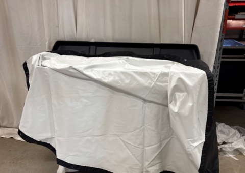 Projection screen round for circle rope front / back for 4m H30V circle rope