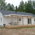 1570436-1 Frame for a bungalow / cottage about 115 square meters