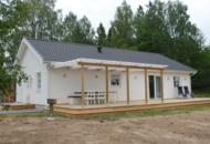 1570436 Frame for a bungalow / cottage about 115 square meters