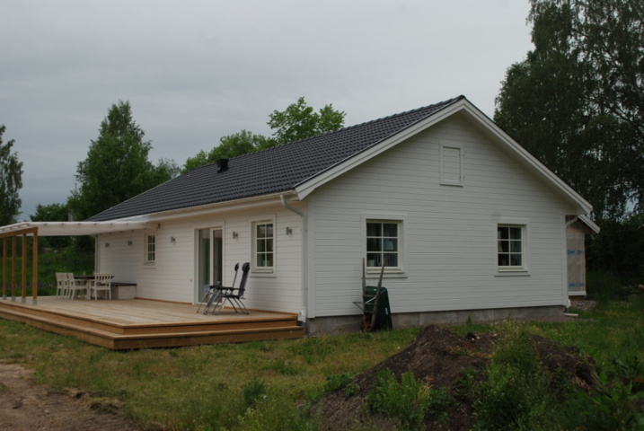 1570436-2 Frame for a bungalow / cottage about 115 square meters