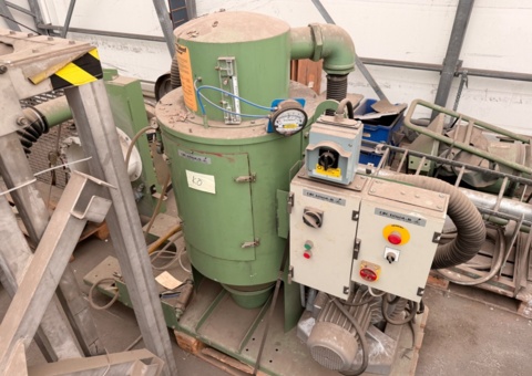 Vacublast blasting equipment with extraction unit, 5.5 kW