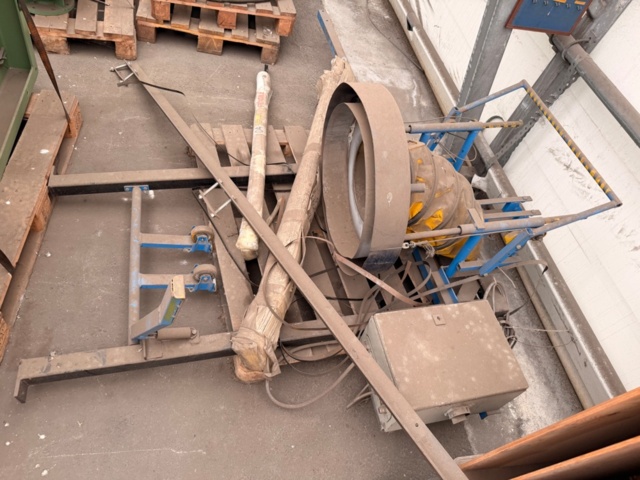 1570499-13 Vacublast blästerutrustning med utsugsaggregat, 5,5 kW
