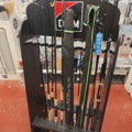 1485574-2 Fishing rods 9 pcs - Okuma, Blue & Green, Fladen Fishing, etc