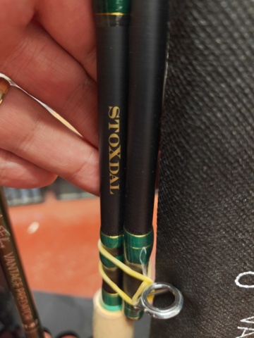 1485574-12 Fishing rods 9 pcs - Okuma, Blue & Green, Fladen Fishing, etc