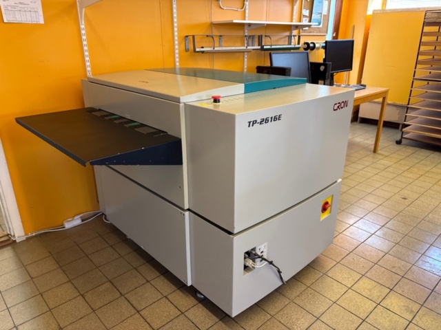 Termisk CTP-maskin med tillbehör - CRON TP-2616E på auktion i Örebro, Finnerödja hos PS Auction
