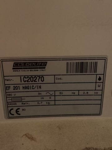 1533387-13 Glassmaskin - Coldelite EF 201 Magic/IN