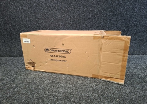 2 st Takhögtalare Omnitronic GCA-6.560A