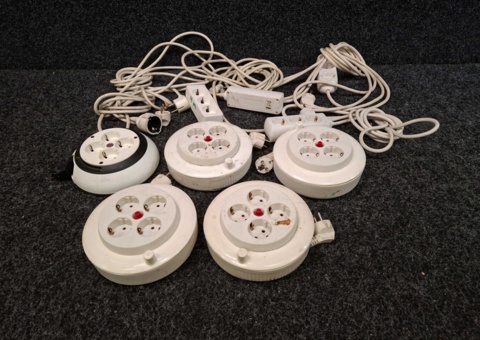 Cord reels, power strips & extension cords