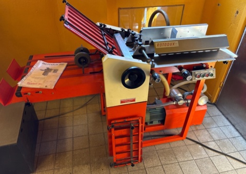 Folding machine with knife folding module - Rotodux 460
