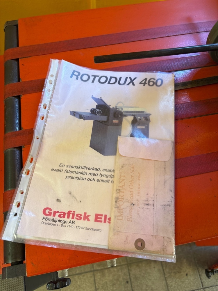 1535983-2 Folding machine with knife folding module - Rotodux 460