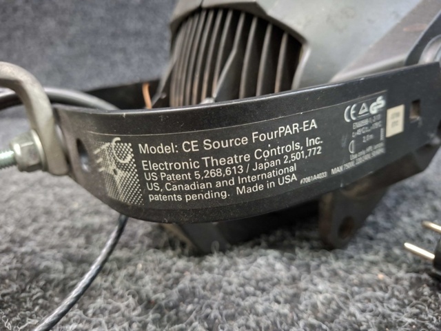 1570537-4 2 stage spotlights CE Source Four PARnel-EA