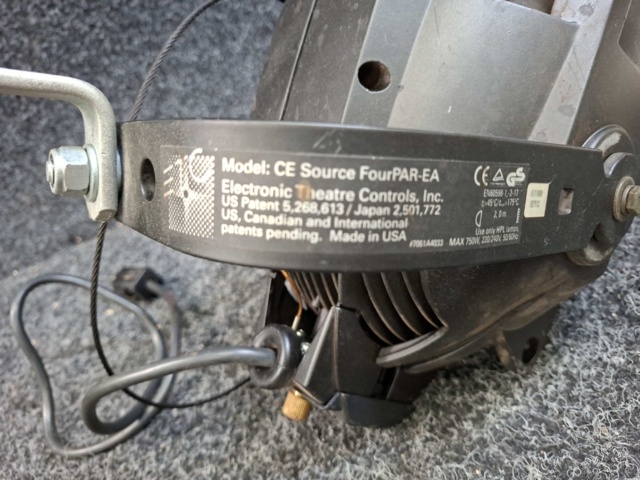 1570537-9 2 stage spotlights CE Source Four PARnel-EA